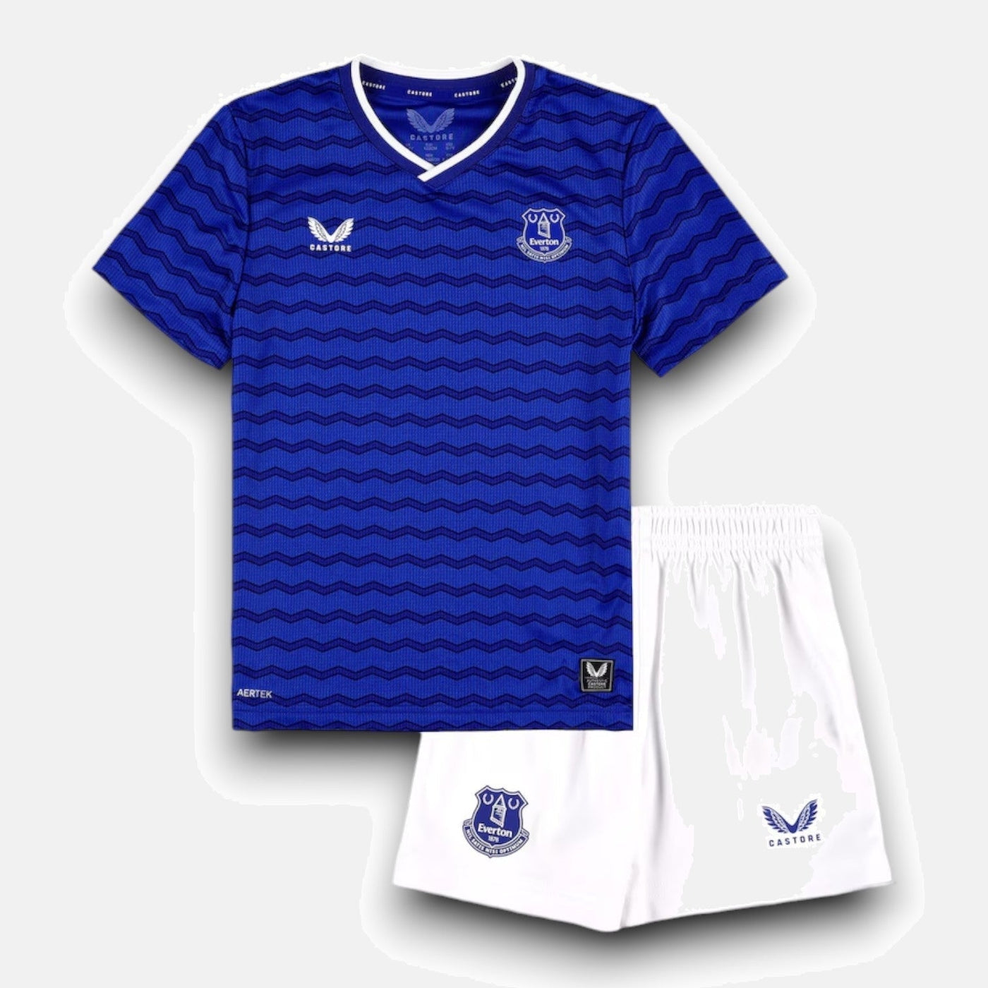 Everton 2025/26 Home Kids Kit Jersey