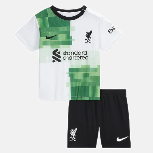 Liverpool 2023/24 Away Kids Kit Jersey