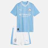 Manchester City 2023/24 Home Kids Kit Jersey