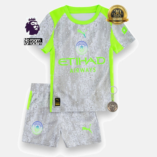 Manchester City 2025/26 Third Kids Kit Jersey