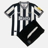 Newcastle United 2023/24 Home Kids Kit Jersey - Black and White