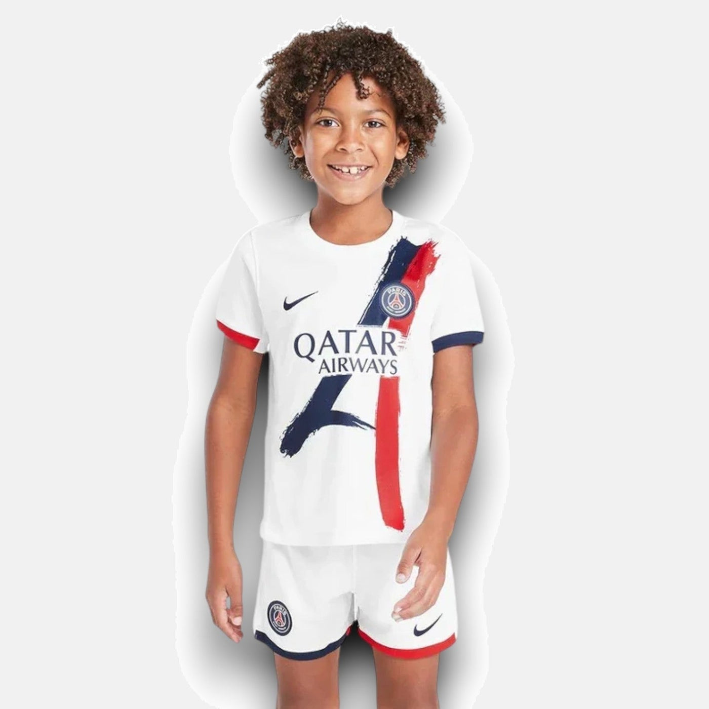 Paris Saint-Germain 2025/26 Away Kids Kit