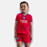 Paris Saint-Germain 2025/26 Third Kids Kit