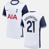 KULUSEVSKI #21 Tottenham Hotspur 2024/25 Home Jersey