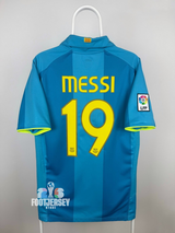 FC Barcelona 2007/08 Away Jersey - Lionel Messi