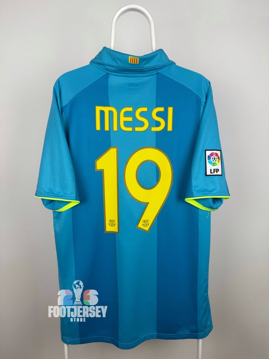 FC Barcelona 2007/08 Away Jersey - Lionel Messi