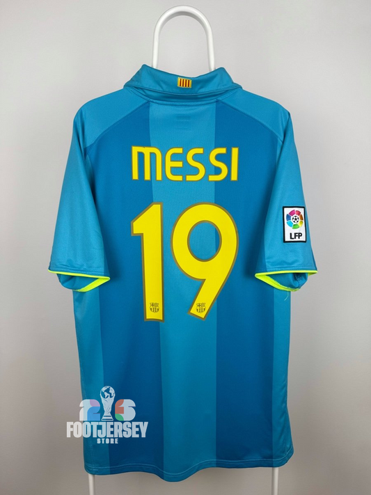 FC Barcelona 2007/08 Away Jersey - Lionel Messi