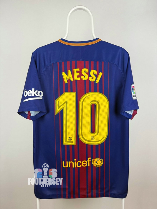 FC Barcelona 2017/18 Home Jersey - Lionel Messi