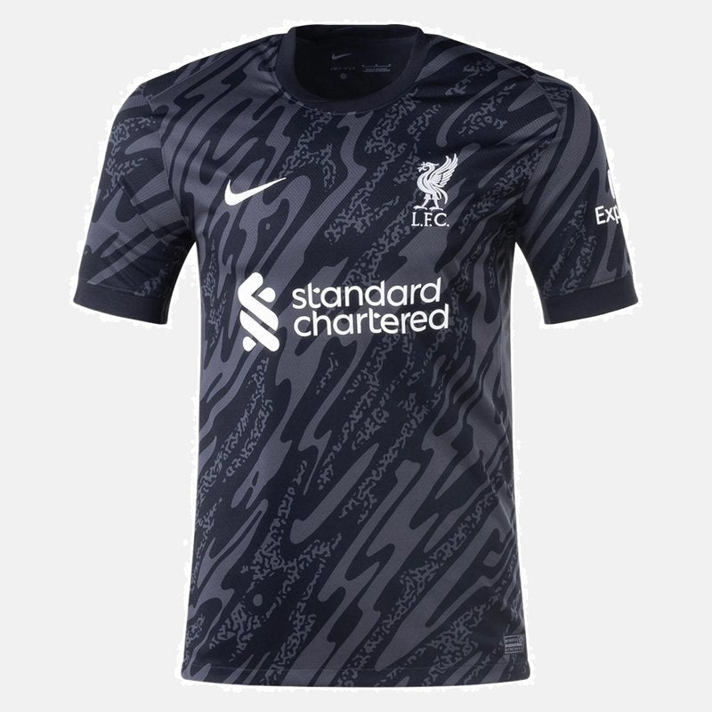 Liverpool 2024/25 Goalkeeper Jersey - Black - Fan Version