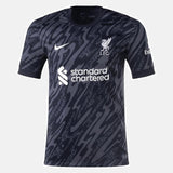 Liverpool 2024/25 Goalkeeper Jersey - Black - Fan Version