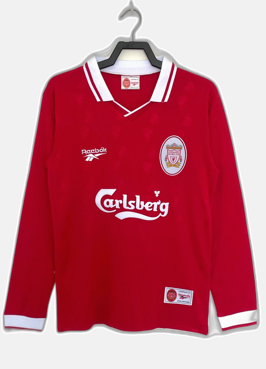 Liverpool 1996/97 Home Jersey - Long Sleeve Retro Version