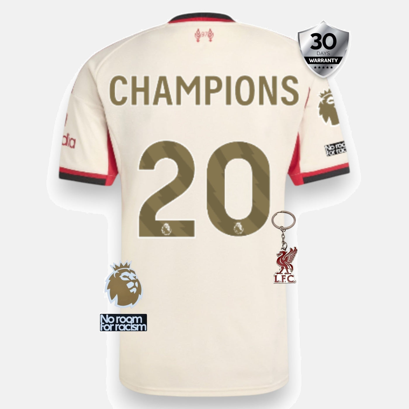 Liverpool 2025/26 Away Jersey - CHAMPIONS #20