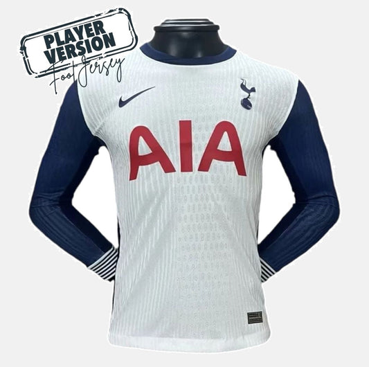 Tottenham Hotspur Player 2024/25 Home Jersey Long Sleeve