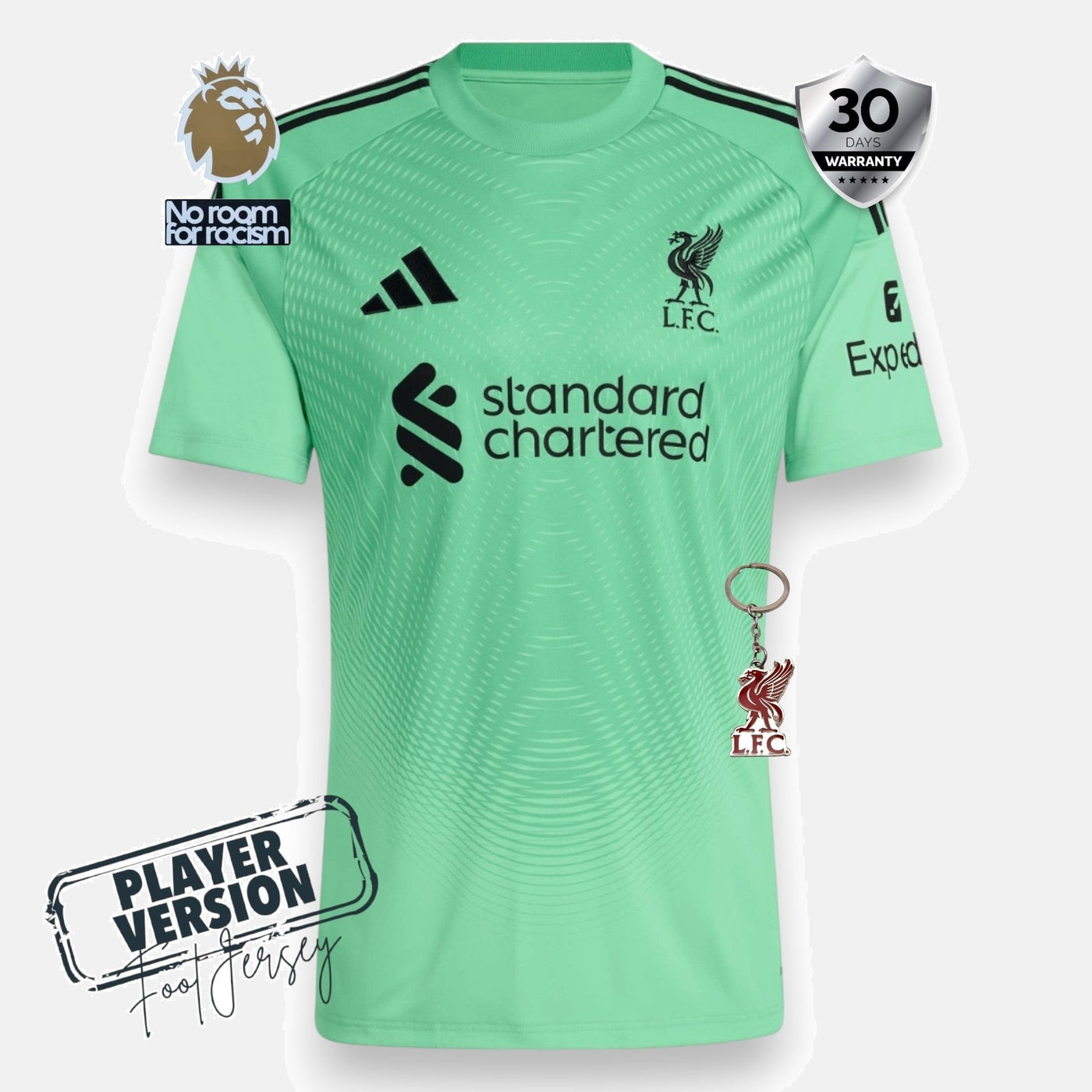 Liverpool 2025/26 Goalkeeper Jersey - Player Version