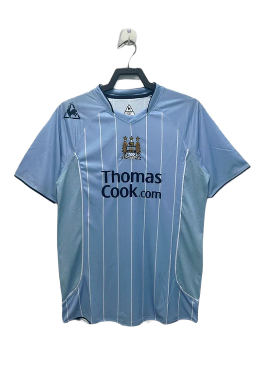 Manchester City 2007/08 Home Jersey - Retro Version