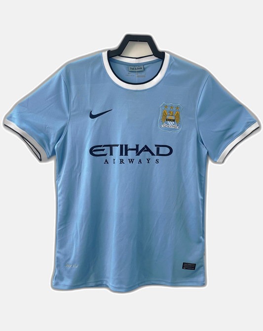 Manchester City 2013/14 Home Jersey - Retro Version