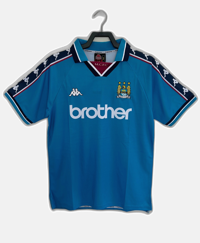 Manchester City 1997/98 Home Jersey - Retro Version
