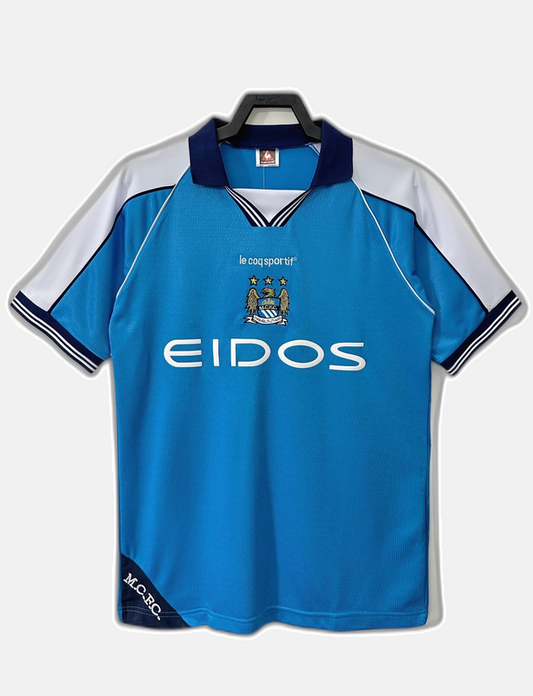 Manchester City 1999/01 Home Jersey - Retro Version