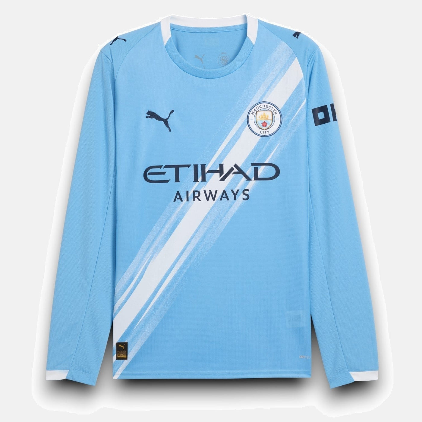 Manchester City 2025/26 Home Jersey Long Sleeve