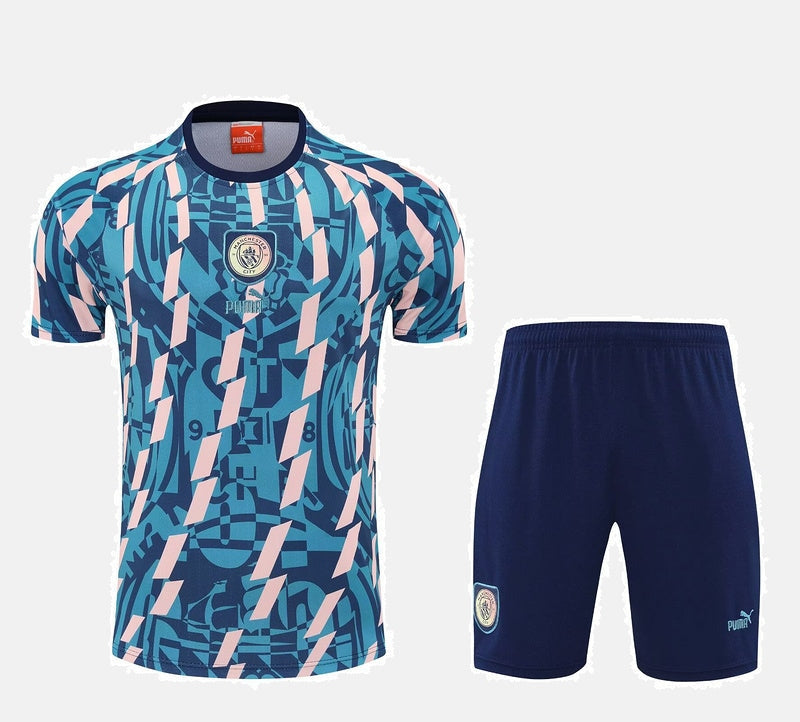 Manchester City Kit Training Jersey + Shorts 2025/26 I