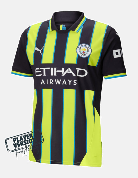 Manchester City 2024/25 Away Jersey - Player Version