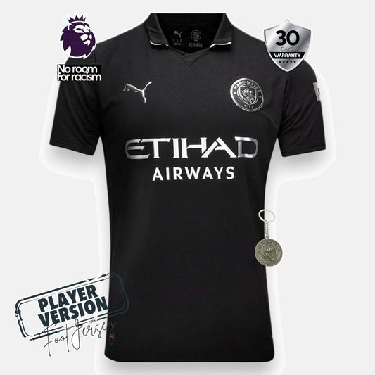 Manchester City 2025/26 Away Jersey - Player Version