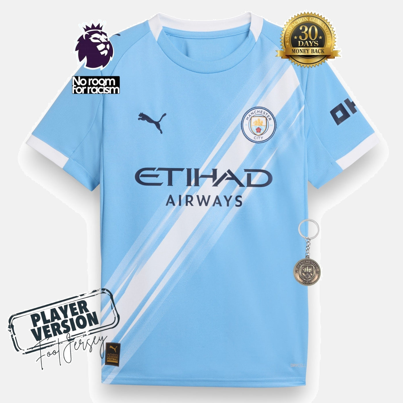 Manchester City 2025/26 Home Jersey - Player Version