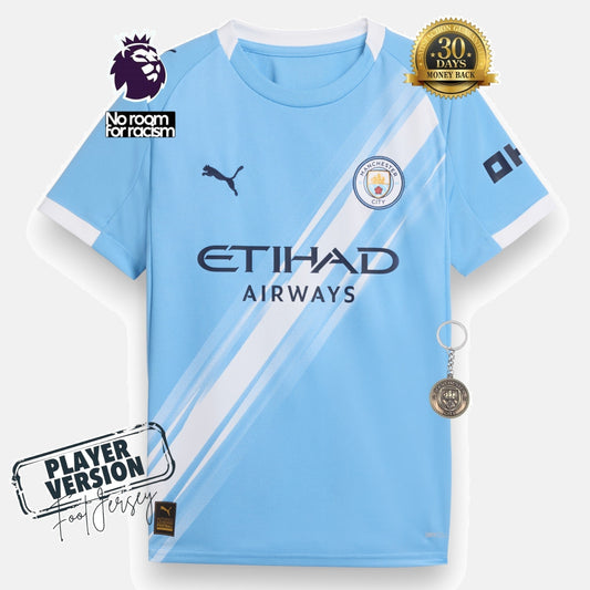 Manchester City 2025/26 Home Jersey - Player Version