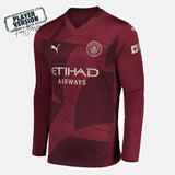Manchester City Player 2024/25 Third Jersey Long Sleeve
