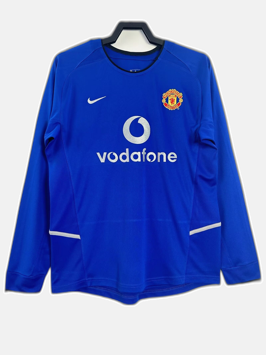 Manchester United 2002/03 Third Jersey - Long Sleeve Retro Version