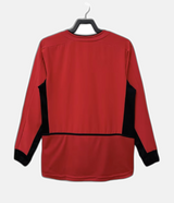 Manchester United 2002/04 Home Jersey - Long Sleeve Retro Version