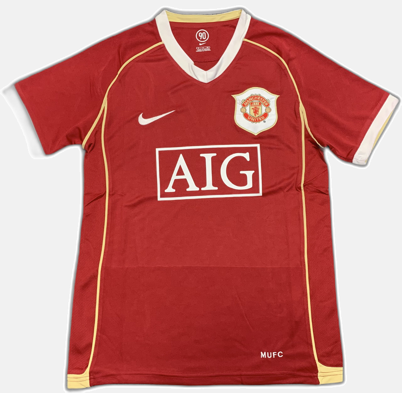 Manchester United 2006/07 Home Jersey - Retro Version