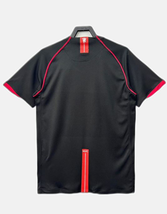 Manchester United 2007/08 Black Away Jersey - Retro Version