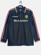 Manchester United 1998 Goalkeeper Jersey - Black - Retro Version
