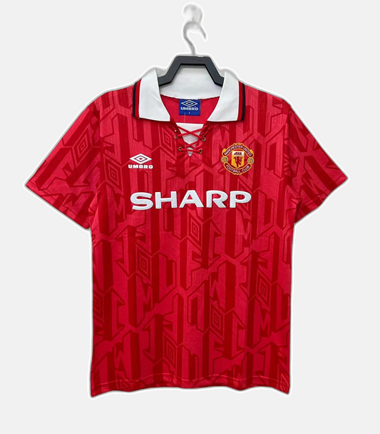 Manchester United 1992/94 Home Jersey - Retro Version