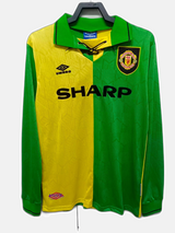 Manchester United 1992/94 Away Jersey - Long Sleeve Retro Version