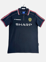 Manchester United 1998/99 Black Jersey - Retro Version