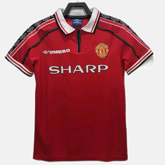 Manchester United 1998/99 Home Jersey - Retro Version