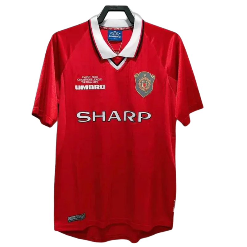 Manchester United 1999/00 Home Jersey - Retro Version