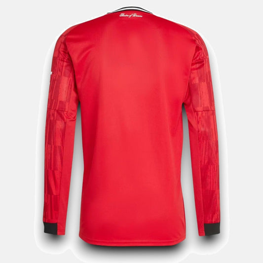 Manchester United Player 2025/26 Home Jersey - Long Sleeve