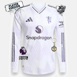 Manchester United Player 2025/26 Away Jersey - Long Sleeve