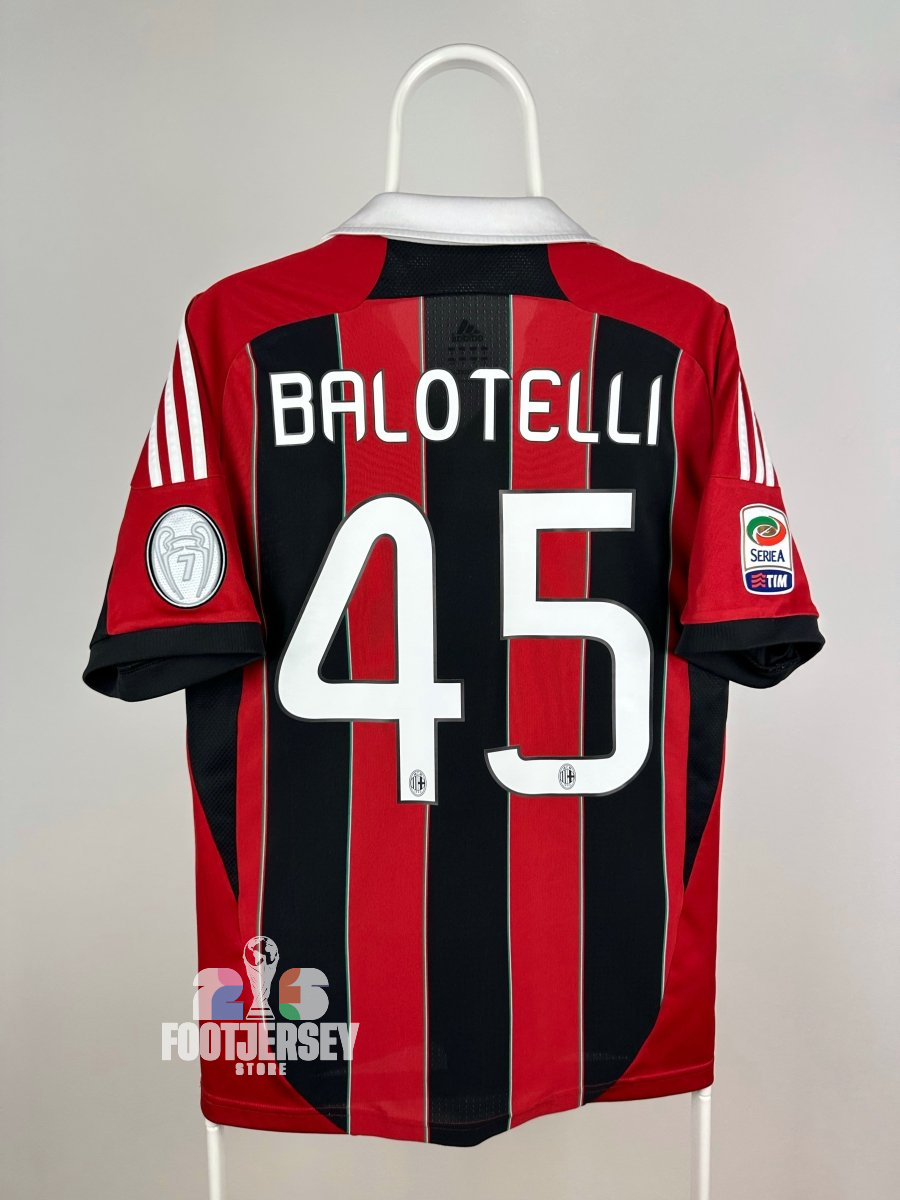 AC Milan 2012/13 Home Jersey - Mario Balotelli