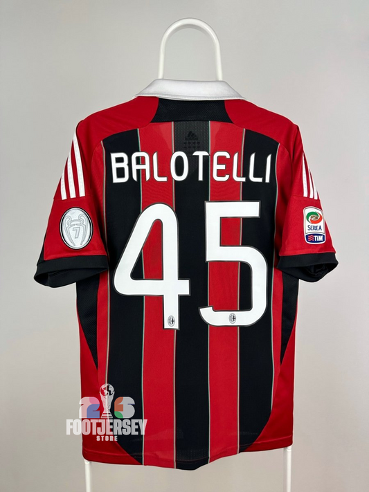 AC Milan 2012/13 Home Jersey - Mario Balotelli