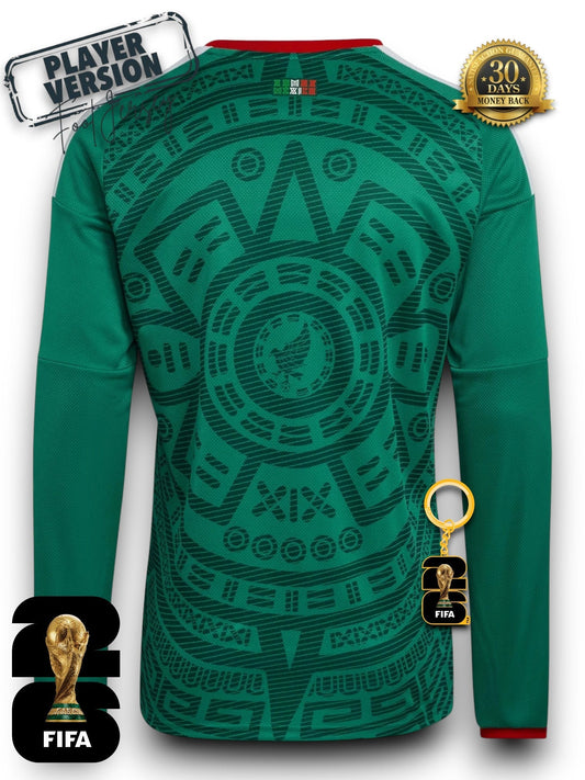 Mexico World Cup 2026 Jersey - Player Version - Long Sleeve