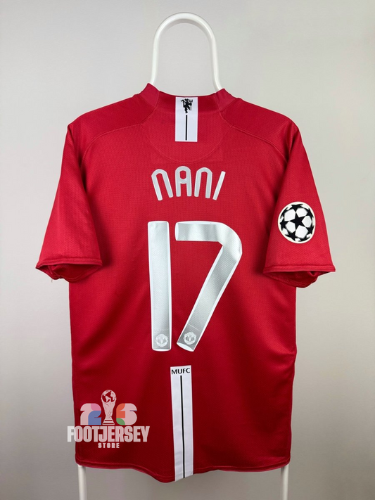 Manchester United 2007/08 Home Jersey - Nani