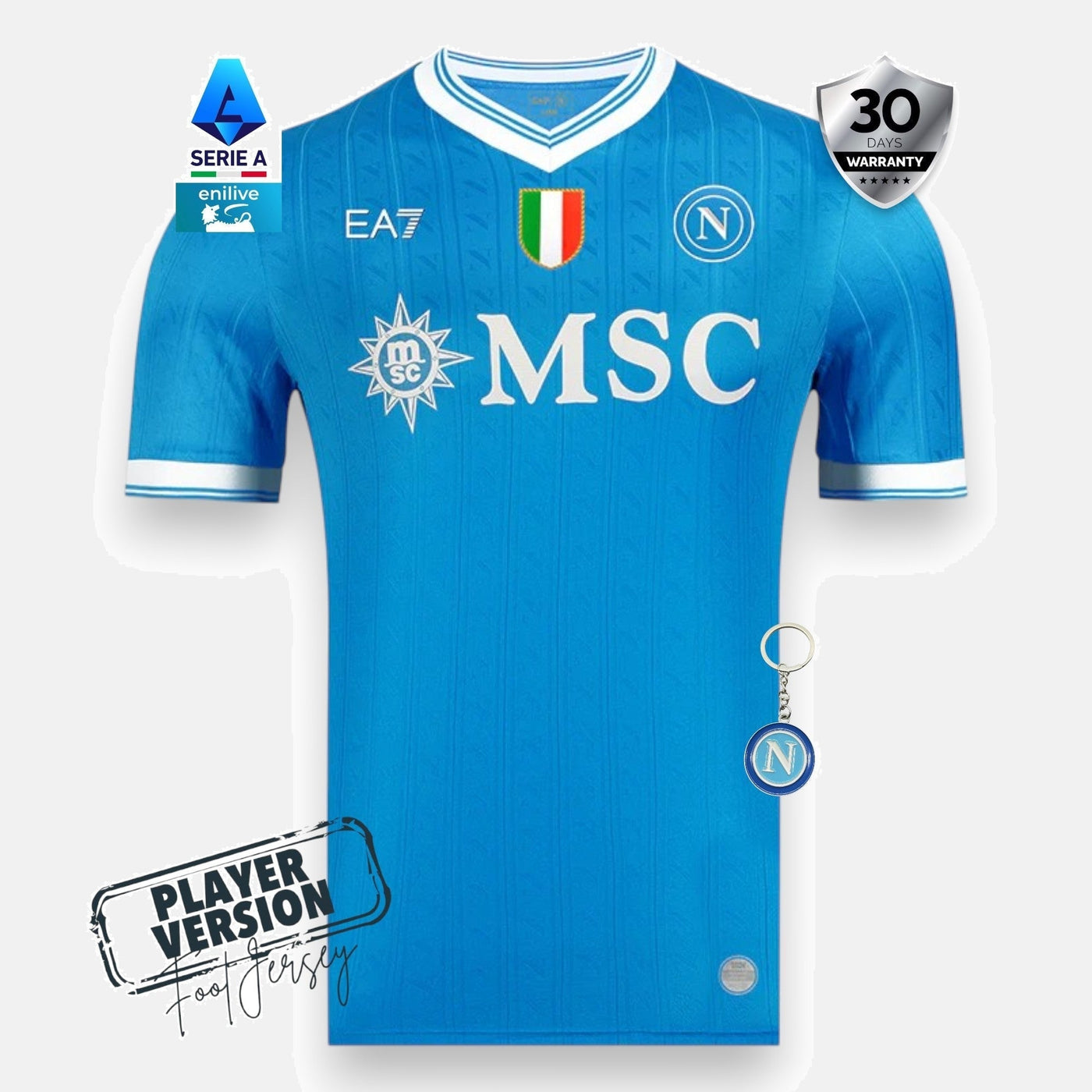 Napoli Home Jersey - Player Version 2025/26