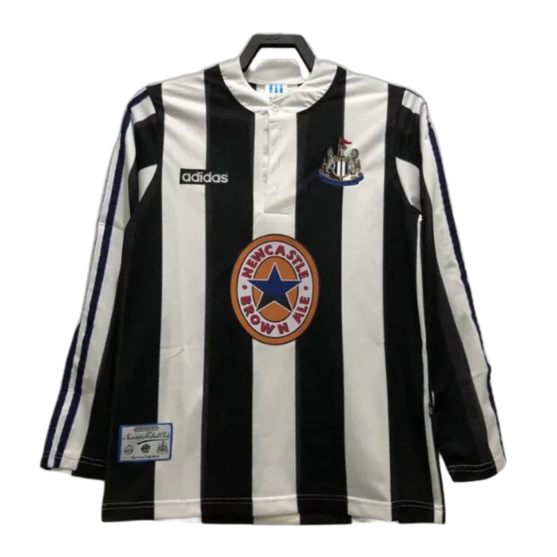 Newcastle United 1995/97 Home Jersey - Long Sleeve Retro Version