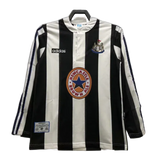 Newcastle United 1995/97 Home Jersey - Long Sleeve Retro Version
