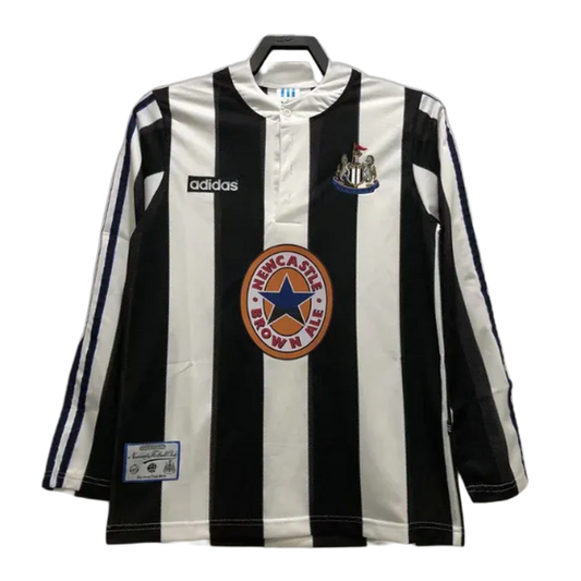 Newcastle United 1995/97 Home Jersey - Long Sleeve Retro Version