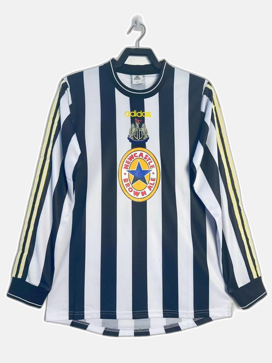 Newcastle United 1997/99 Home Jersey - Long Sleeve Retro Version